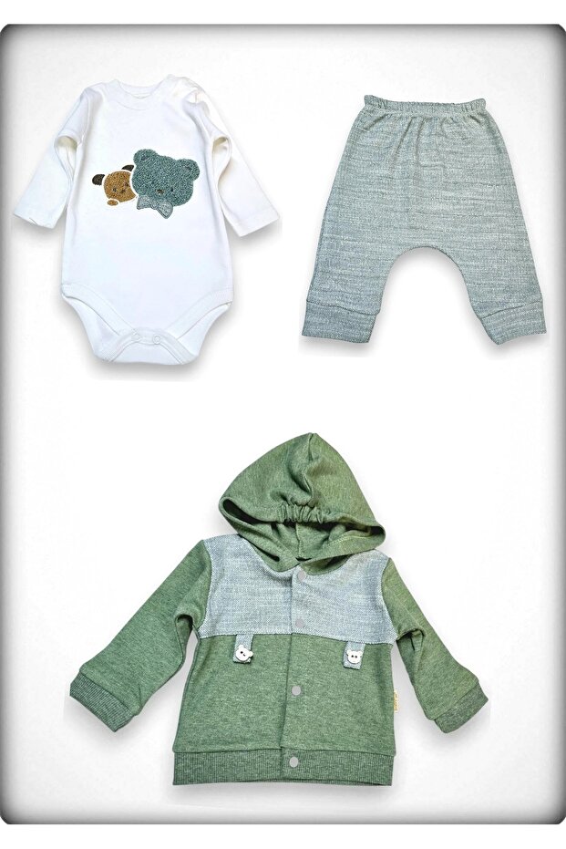 100% Customer Satisfaction Organic Cotton 3-Piece Men's Newborn Hospital Release