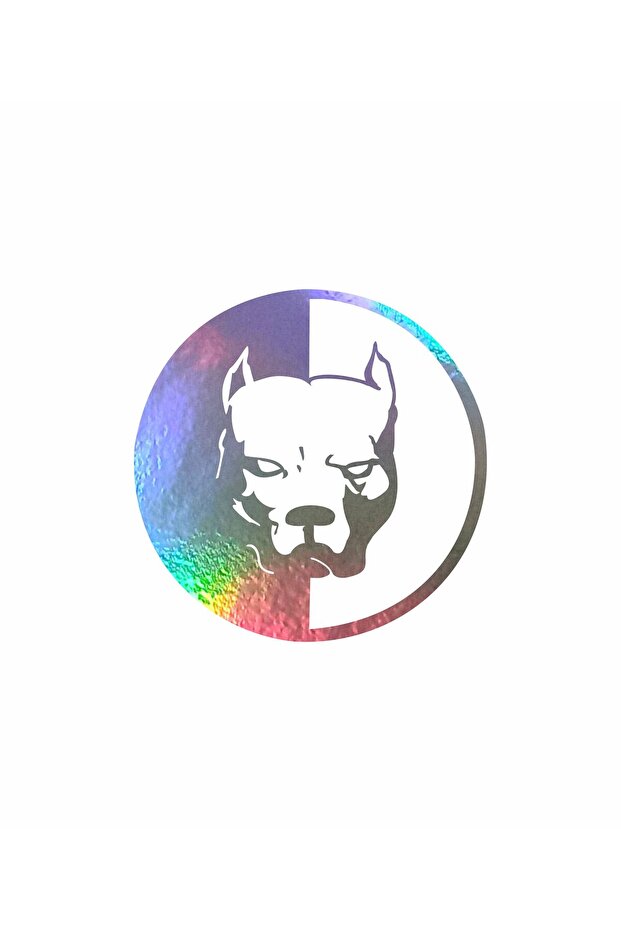 Pitbull Dog Vehicle, Car, Auto, Motorcycle, Helmet, Laptop, Windshield Sticker 13X13 cm