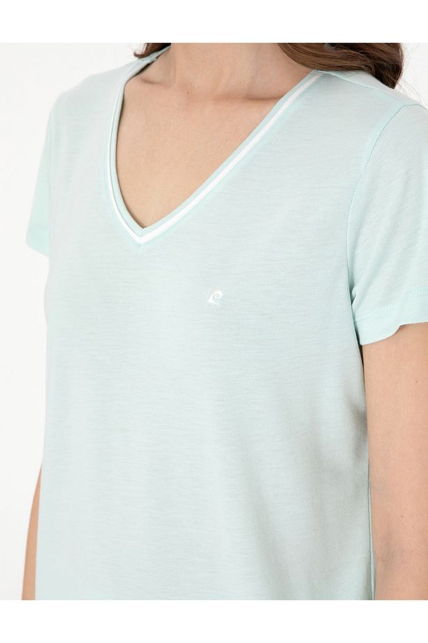 Mint Kısakollu Pijama Takımı 50318972-VR090 - 7