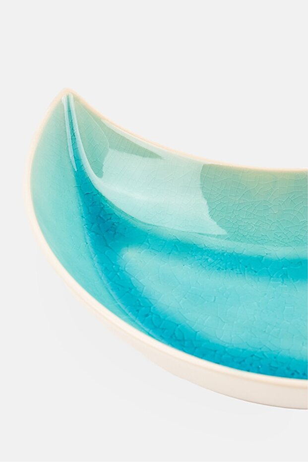 Celine Ceramic Plate, Multicolor - 3