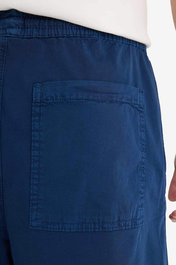 Relax Fit Gabardin Bermuda Şort E1242AX25SM - 6