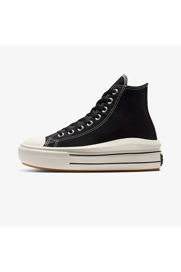 Chuck Taylor All Star Move Platform Unisex Siyah Platform Sneaker - 4