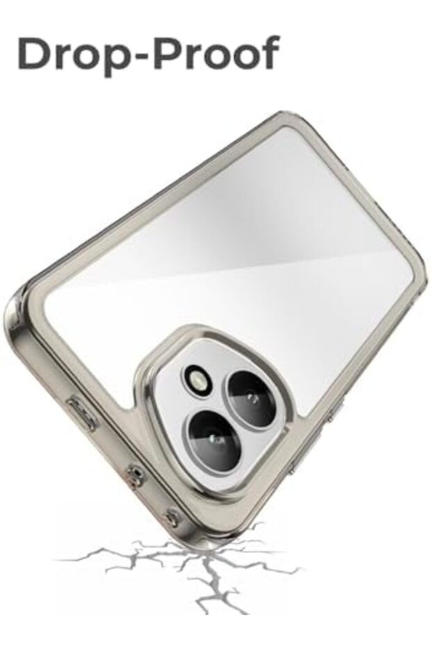 مجموعة غطاء رمادي مع واقي شاشة لهاتف Honor 400 - 2