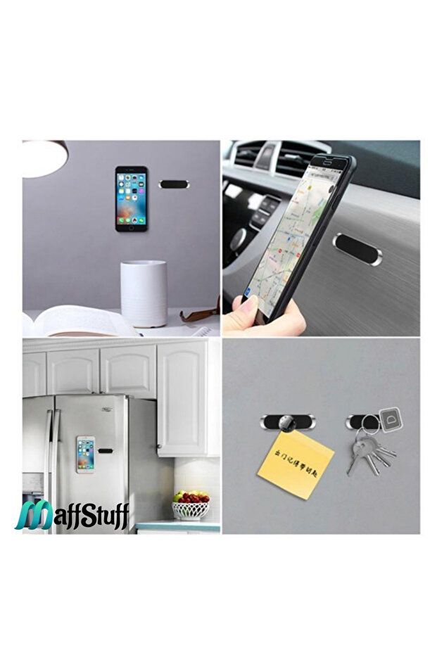 Rectangular magnetic car phone holder for dashboard - 5