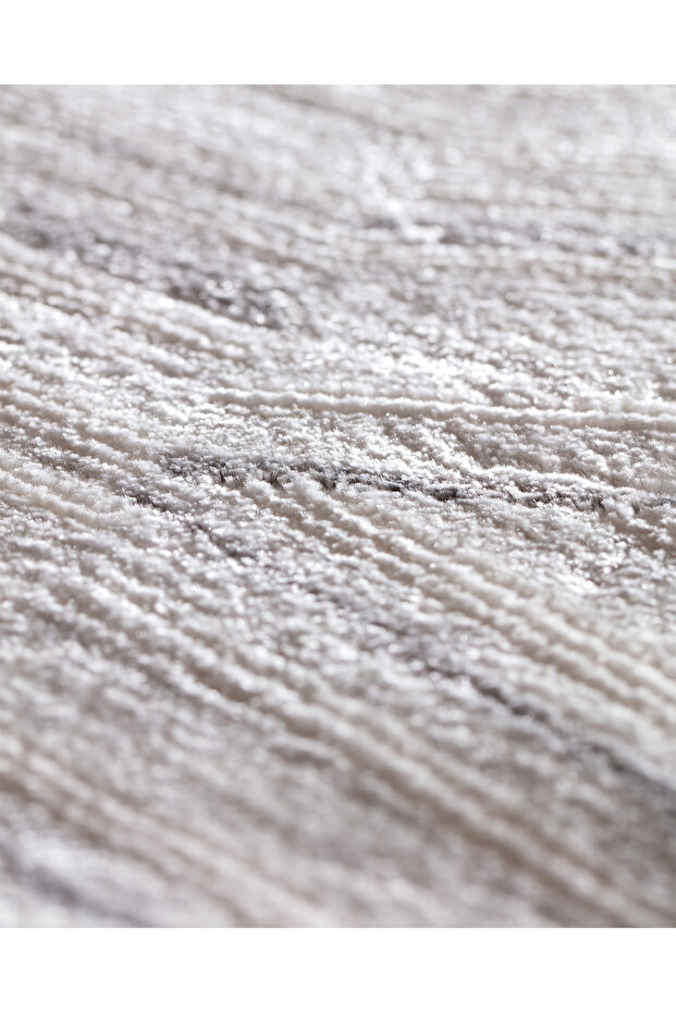 Annot Halı - Beyaz/Gri - 80x150 cm - 3