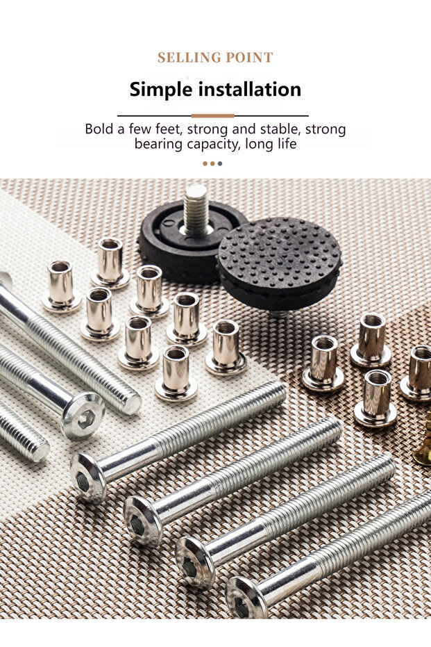 2 Layer Metal Frame Square Table, Sofa Side Table, Square Side Tables, 2-Tier Couch Wood End Table - 6