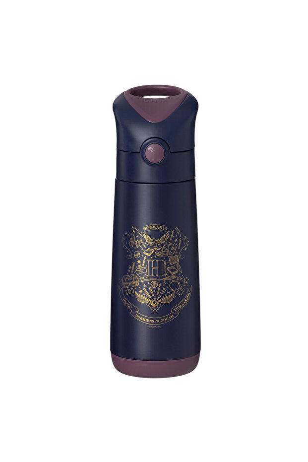 B.Box Insulated Drink Bottle,500Ml Harry Potter Edition,Keeps Drinks Cold For 15 Hours Or Warm For 8