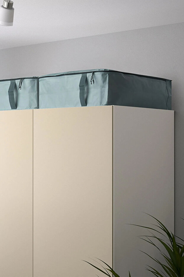 Fermuarlı Yatak Altı Hurç 55x49x15cm Depolama Kutusu DF065 - 4