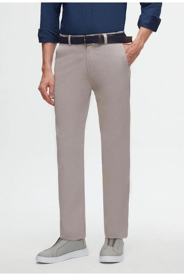 Hakamen Large Size Men's Linen Trousers-7339