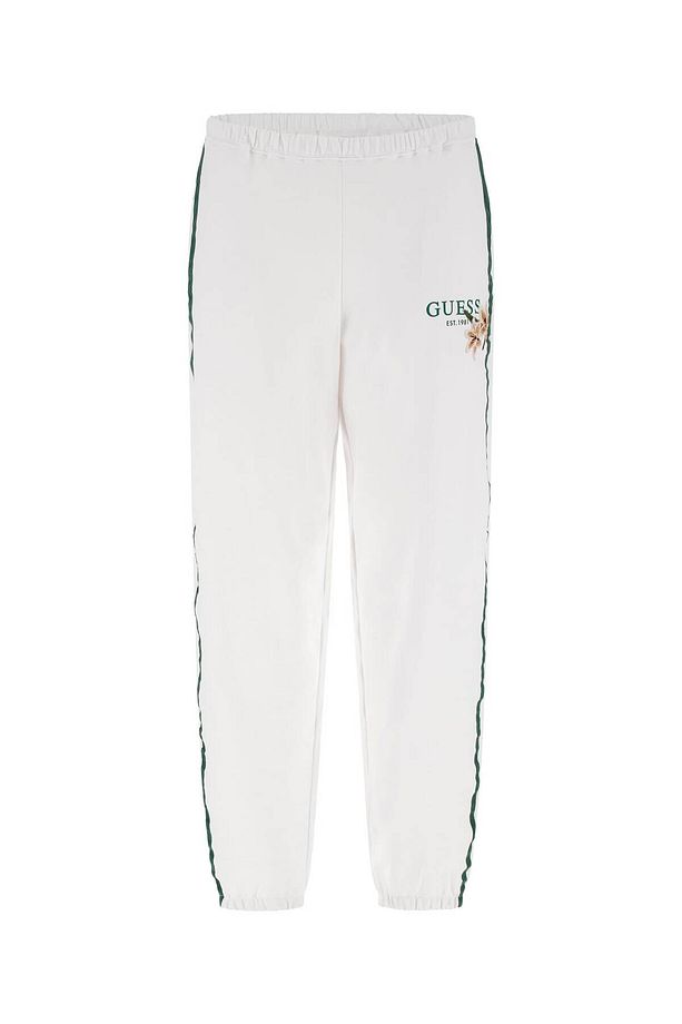 Kadın Zoey Çiçek Işlemeli Beyaz Jogger - 1