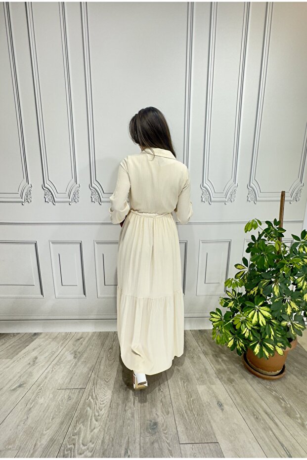 WISH - فستان بخصر أمامي - 6