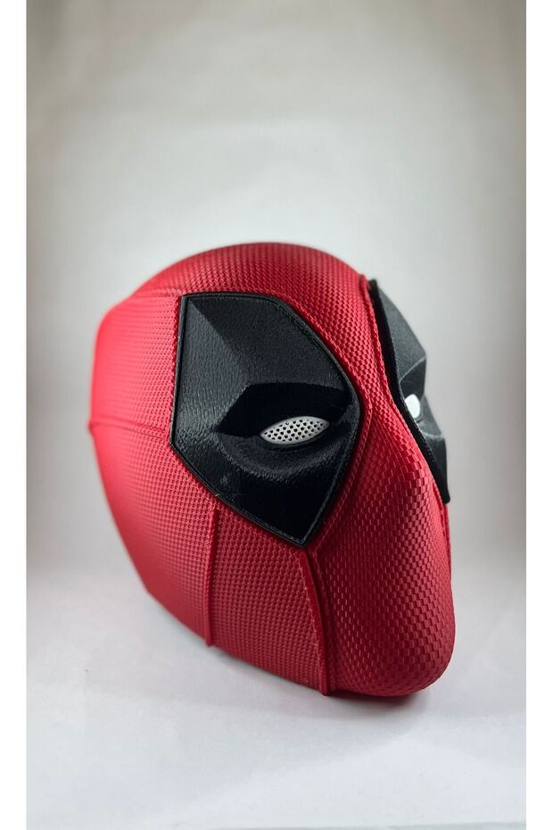 Marvel Deadpool Maskesi Mıknatıslı Giyilebilir Maske - 3