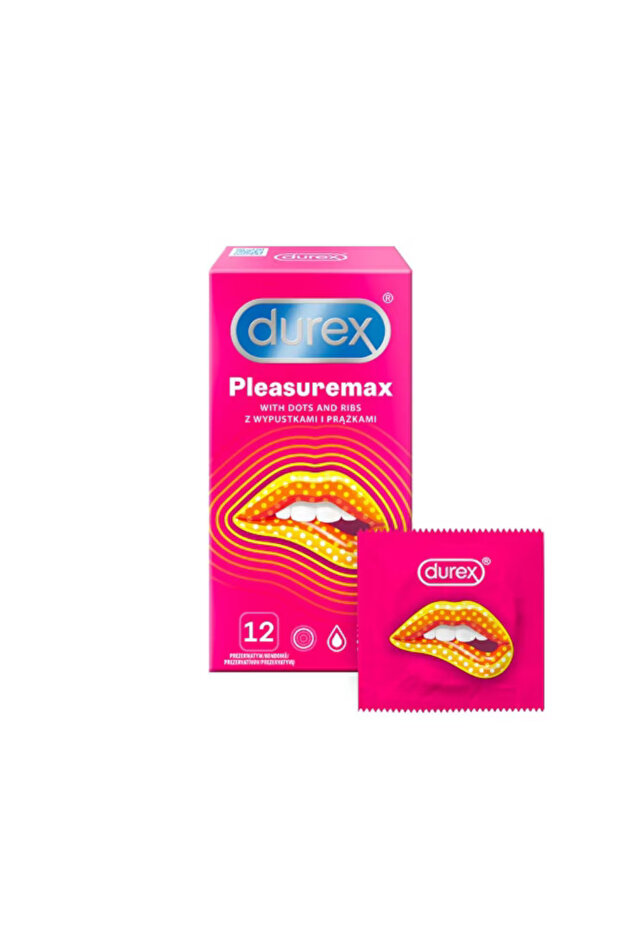 Durex Pleasure Max Condoms, 12 pcs