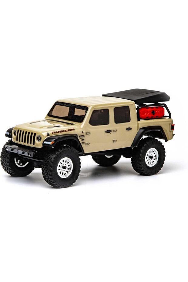 RC Truck 1/24 SCX24 Jeep JT Gladiator 4WD Rock Crawler Beige, AXI00005T1