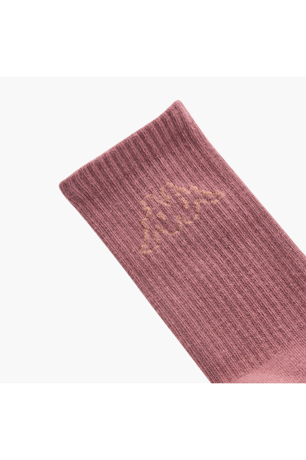 Set of 3 - Logo Detail Crew Length Socks - 3