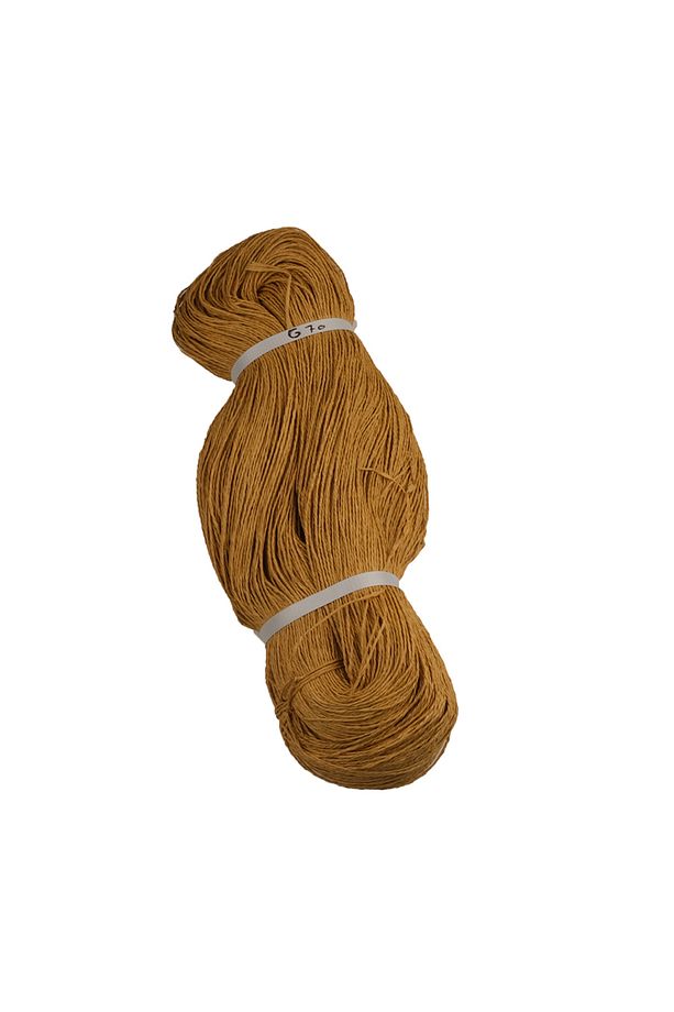 Çile Kağıt İp Çanta ve Hobi El Örgü İpi G70 Kahverengi 400-500 gr - 1