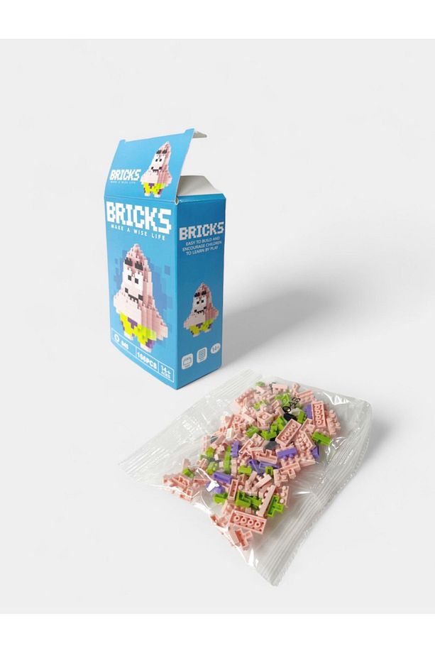 Patrick Bricks Küçük Parçacık 3D Puzzle Lego Masaüstü Dekorasyonu - 2