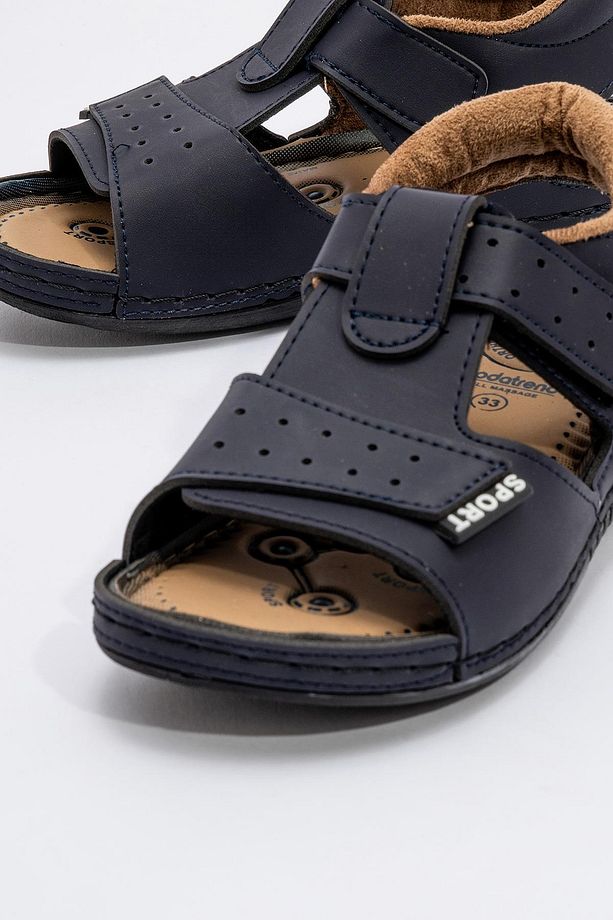 Çocuk Cırtlı Sandalet LACİ - 3