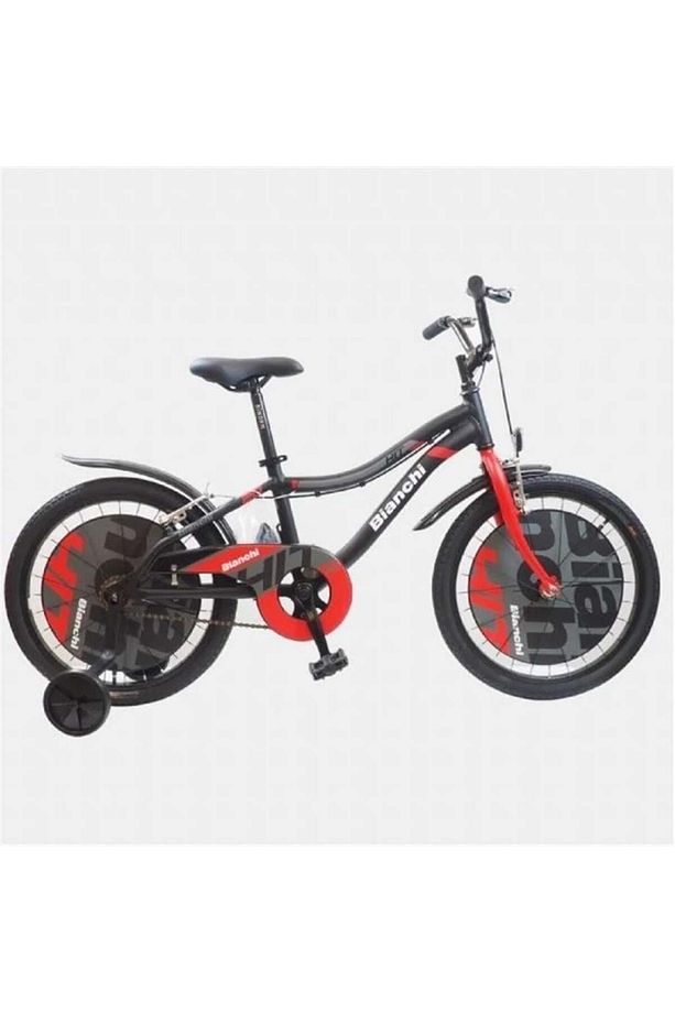 Bıanchı Hıt Erkek Çocuk Bisikleti 290h V 20 Jant Mat Siyah Kırmızı Gri Beyaz - 1