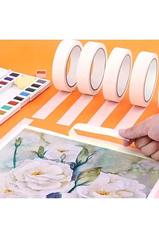 MEZ20M 20m/66ft DIY Diamond Painting Anti-dirty Tape Self-adhesive Edge Stickers Diamond Embroidery