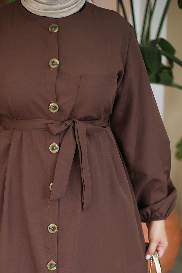Elbise Kahve - 27289 - 6