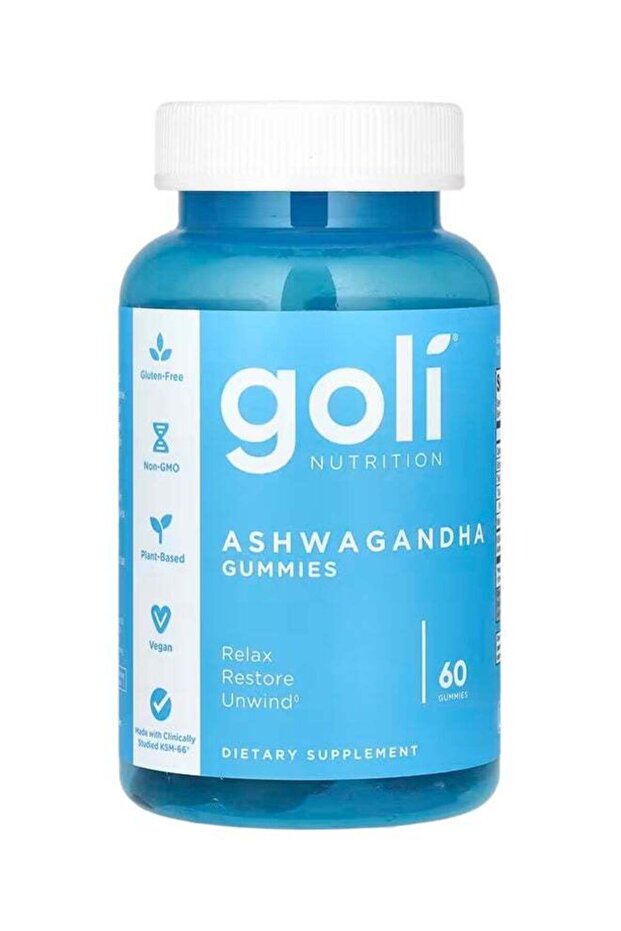Ashwagandha Relax Restore Unwind 60 Gummies