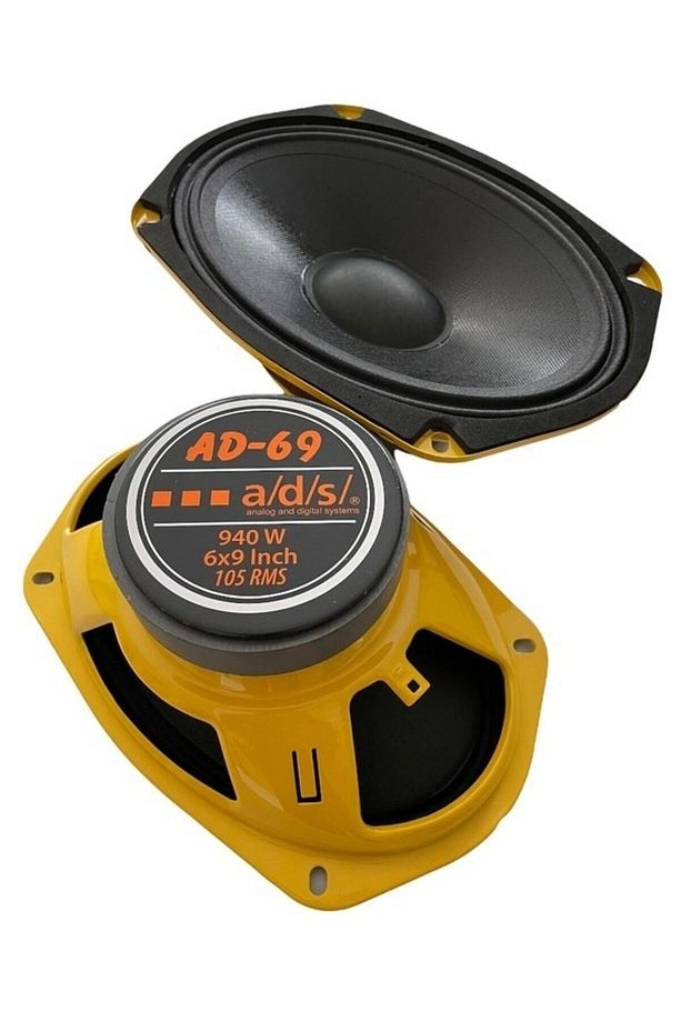 Audio Ad-69 940w 105 Rms 2 Adet Kapaklı Oval Oto Midrange - 3