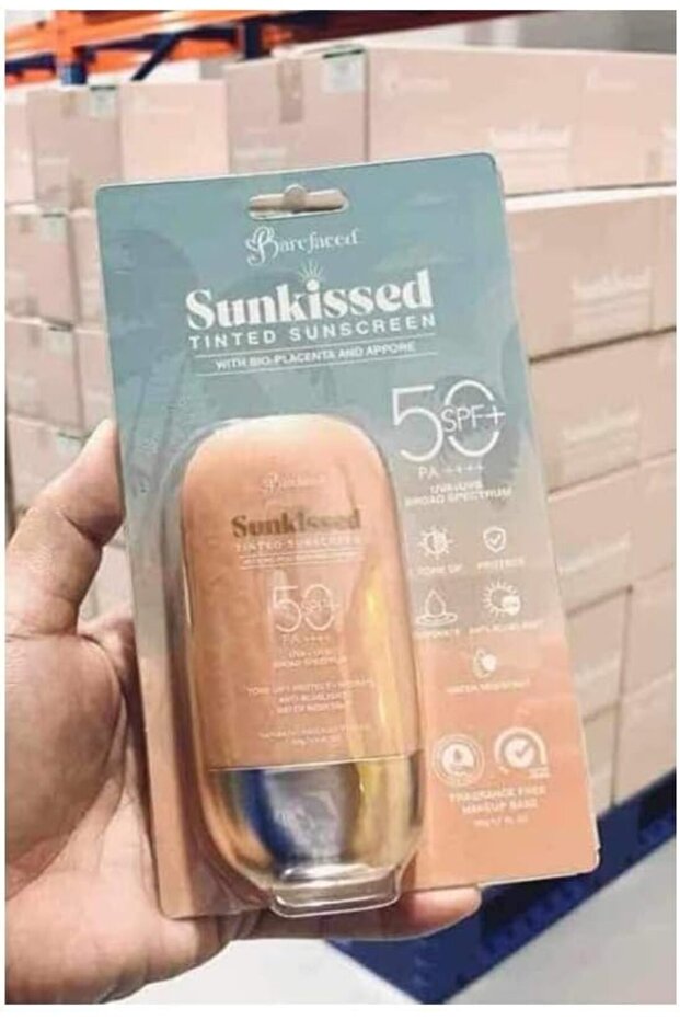 Sunkissed Tinted Sunscreen By Top Choice