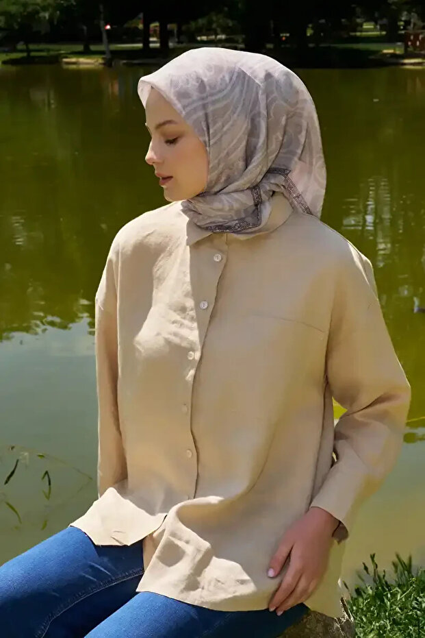 وشاح بنمط ريفي ميسترال - حجري - 4