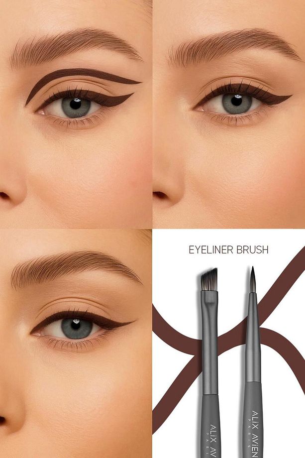 Yüksek Pigmentli Suya Dayanıklı Uzun Süre Kalıcı Mat Jel Eyeliner - Intense Gel Liner 02 Deep Mohang - 5