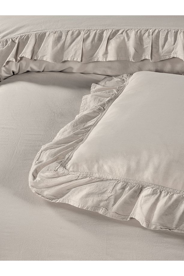 Exclusıve Stonewashed Çift Kişilik Nevresim Takımı Kutulu - 3