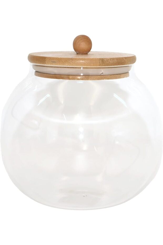 Glass Jar – 1500 ml Capacity | Premium Clear Storage Container with Airtight Lid | Idea