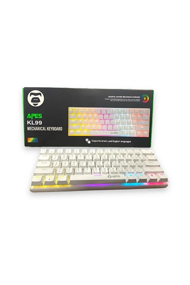 لوحة مفاتيح ميكانيكية صغيرة - 1