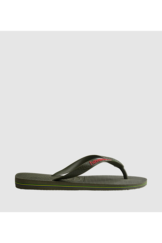 Green HAV. BRASIL LOGO Unisex Sandal