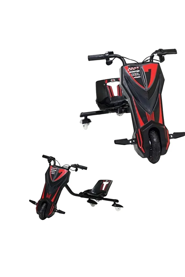 ŞARJLI DRİFT SCOTER (KIRMIZI) 36 VOLT - 3