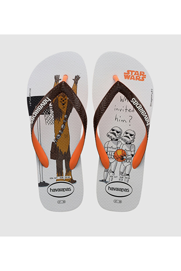 BEGONIA ORANGE UNISEX HAV. STAR WARS FLIP FLOPS