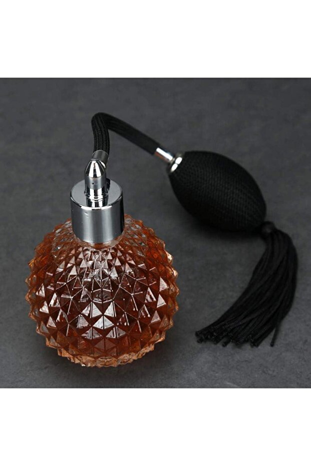 Dekor Cam Parfüm Şişesi Atomizer - 4