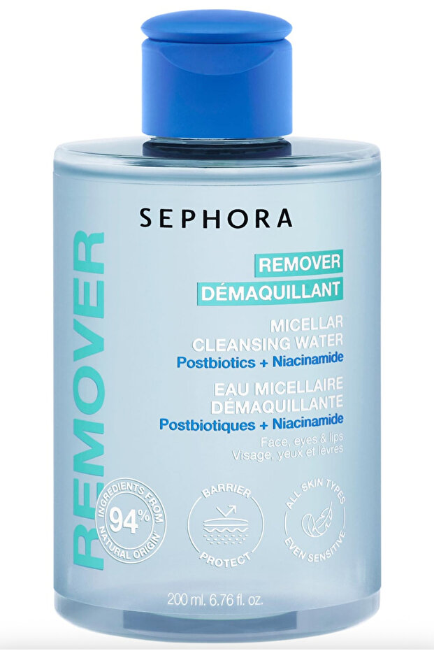 Micellar Cleansing Water With Postbiotics + Niacinamide 200 Ml - 1