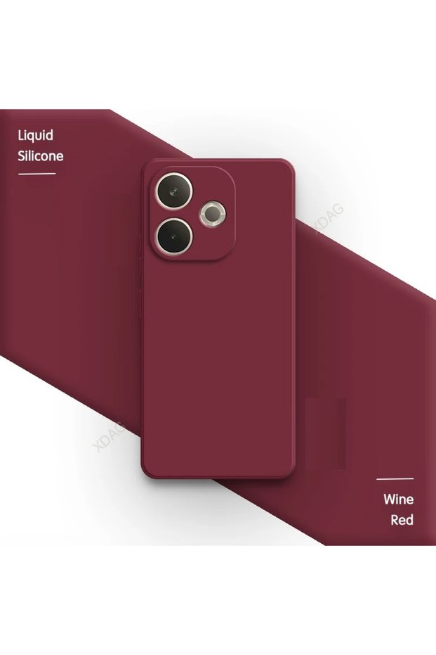 Xiaomi Redmi 13 4g Case with Camera Protection Velvet Inner Coating Matte Premium Series