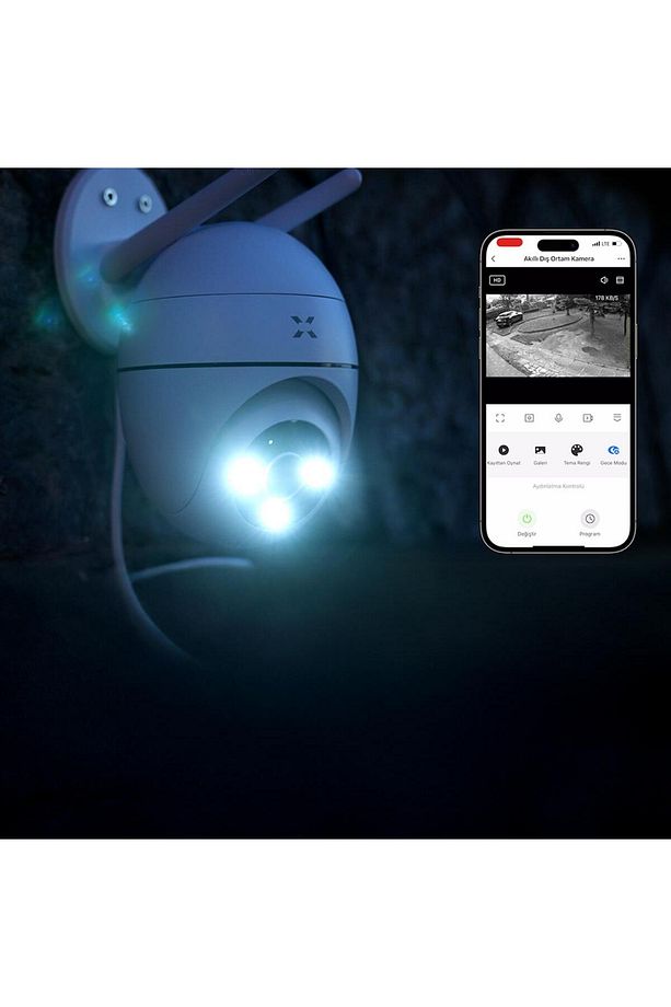 XENON X7266 FHD 3MP GECE G. WI-FI GUVENLIK KAM. - 5