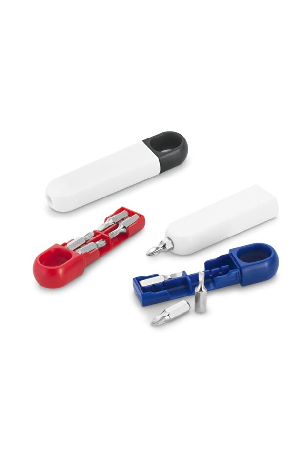 Screwdriver set with 4 removable tips - 1