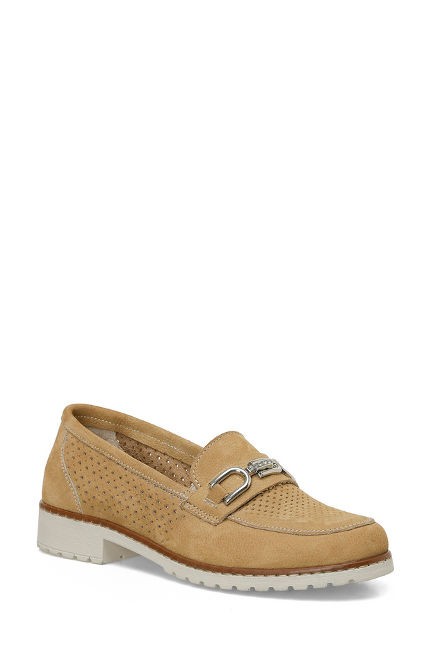 105404.Z5FX Camel Kadın Loafer - 2