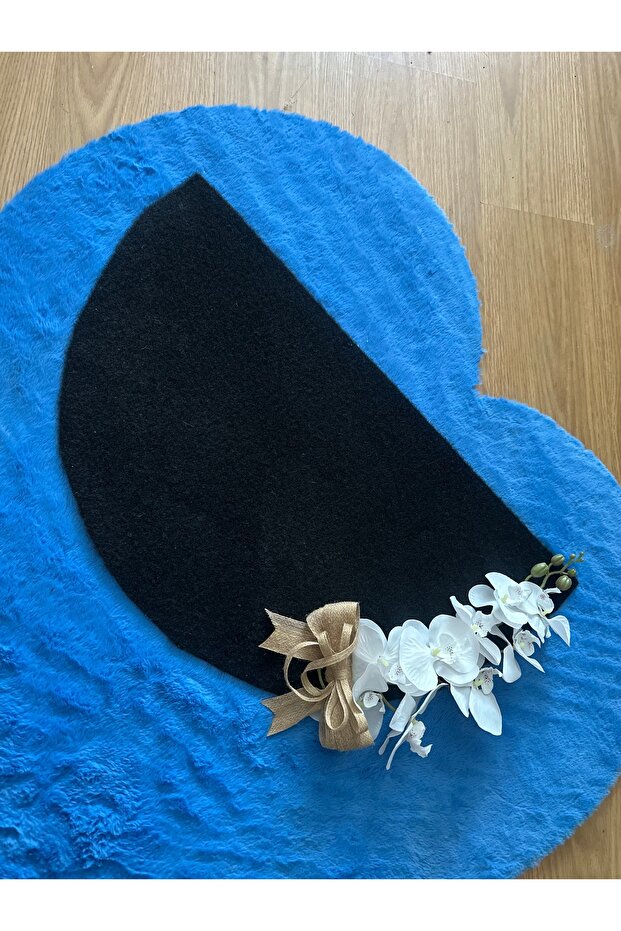 Black Mop with Orchids - 4