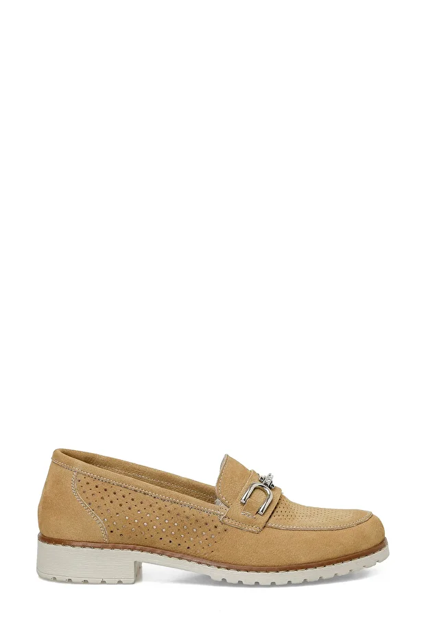 105404.Z5FX Camel Kadın Loafer - 1