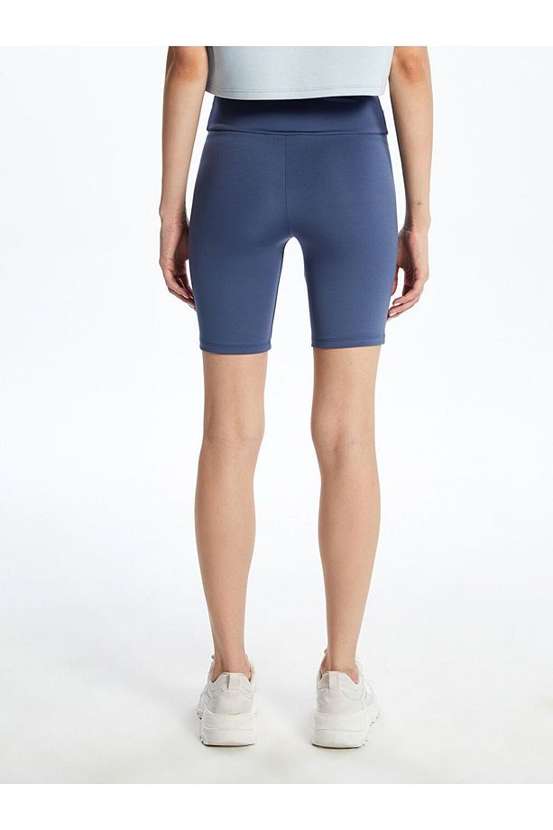 XSIDE ACTIVE Beli Lastikli Kadın Spor Şort Tayt - 4