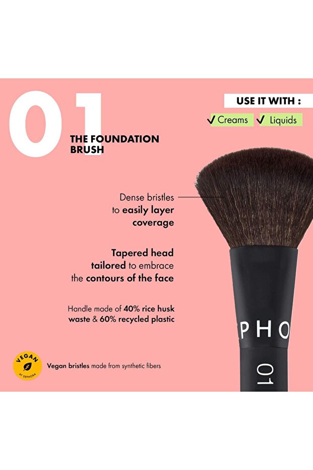 Essential Brush - 01 Foundation - 4
