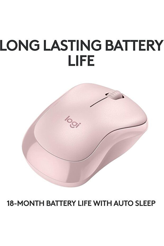 M240 Silent Bluetooth Mouse, Wireless, Compact, Portable, Smooth Tracking, 18-Month Battery - 7