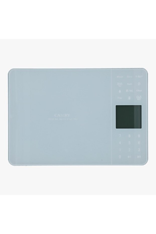 ميزان مطبخ إلكتروني باللون الرمادي الفاتح - 1
