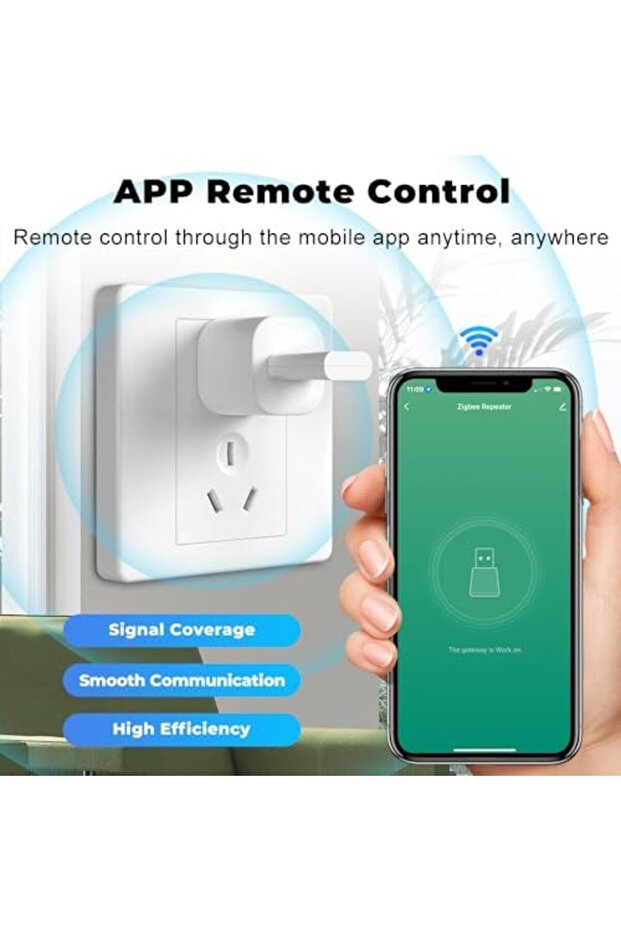 Tuya ZigBee Signal Repeater Zigbee Signal Extender For Tuya Zigbee Device Expand 20-30M Compa - 2