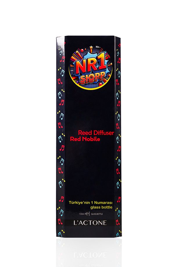 Number One - Red Nobile Reed Diffuser 100 ml /bambu Çubuklu - 3